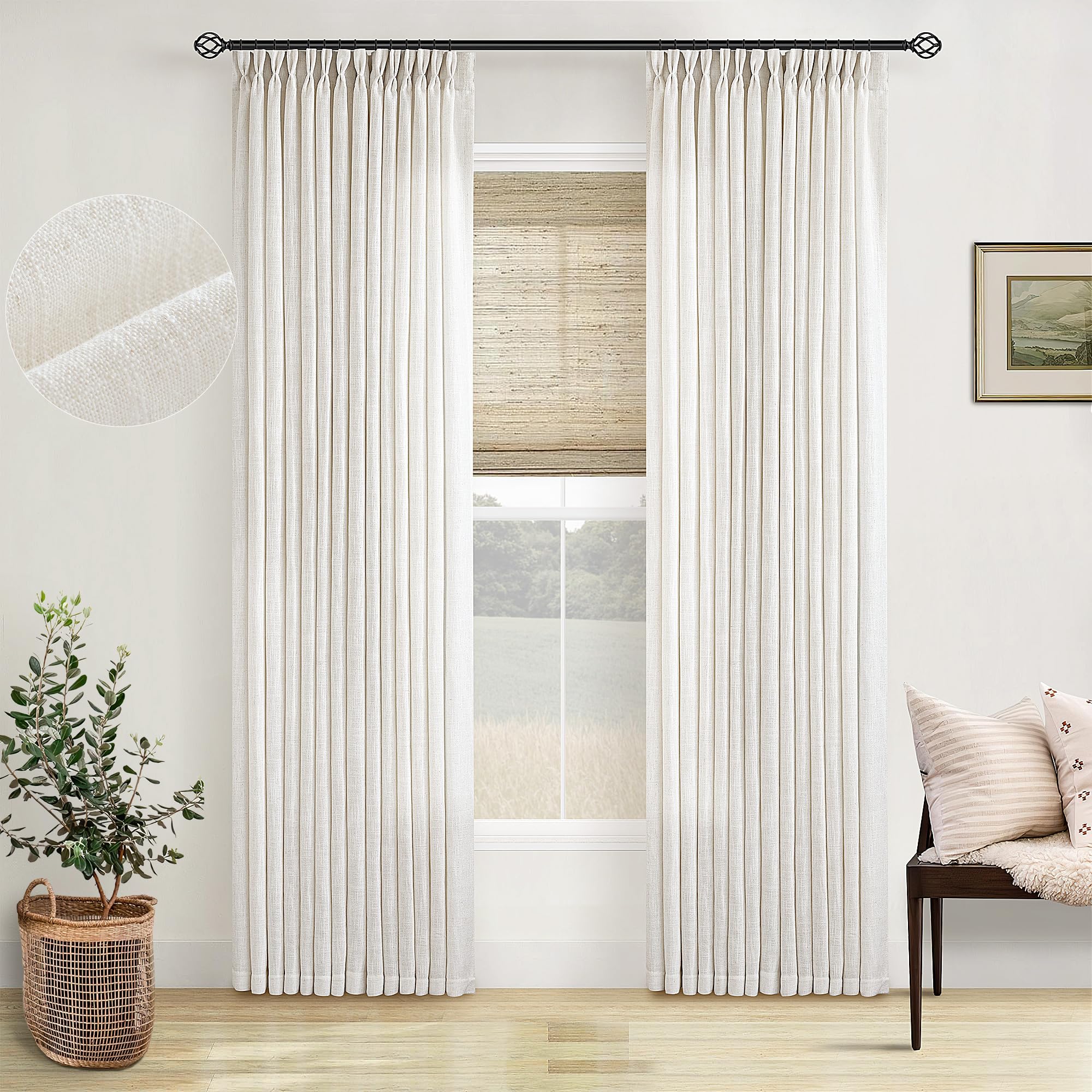 TWODRAPES face avant du panneau prêt à poser avec finition élégante