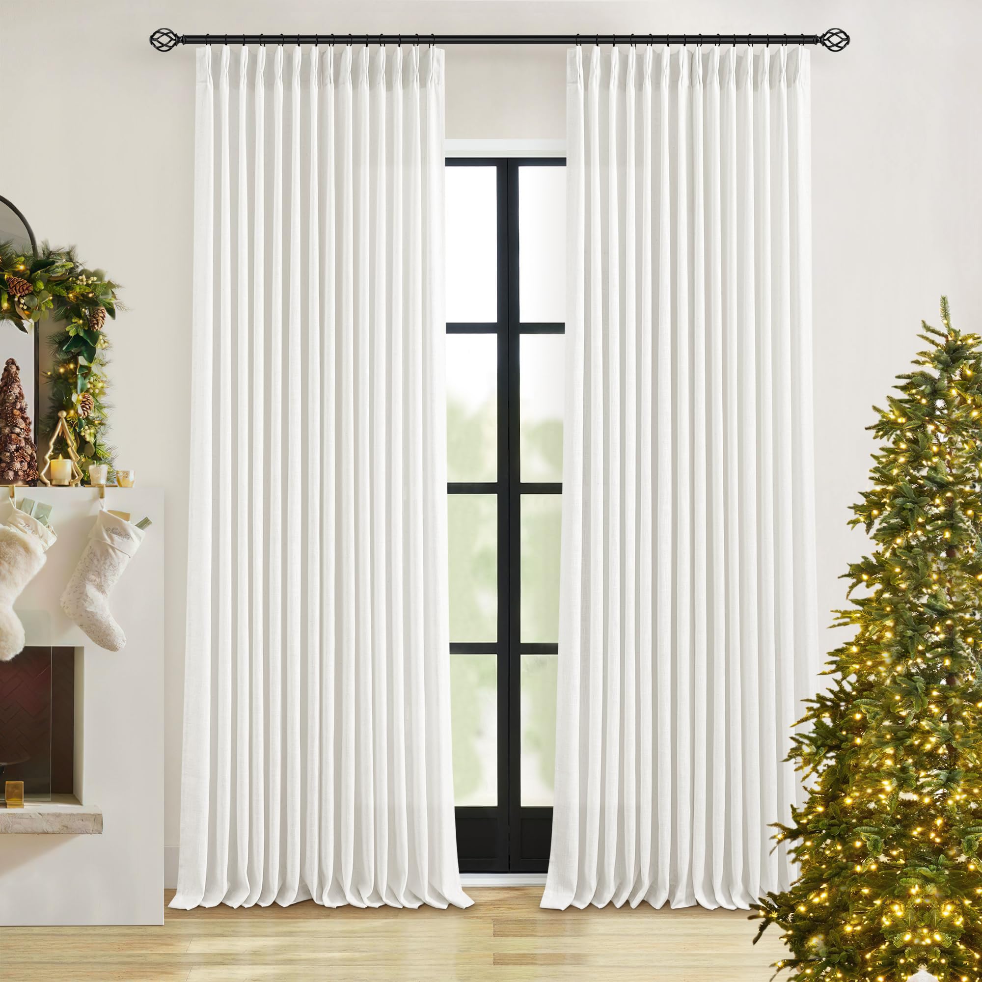 TWODRAPES matière 400GSM gros plan montrant densité et filtration lumière