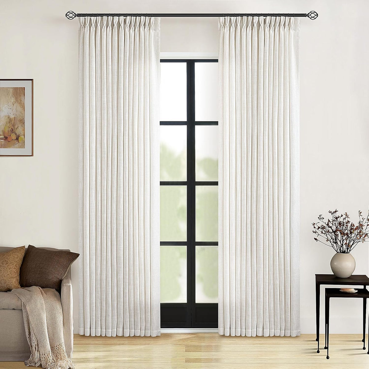 TWODRAPES face avant du rideau prêt à poser, apporte élégance immédiate