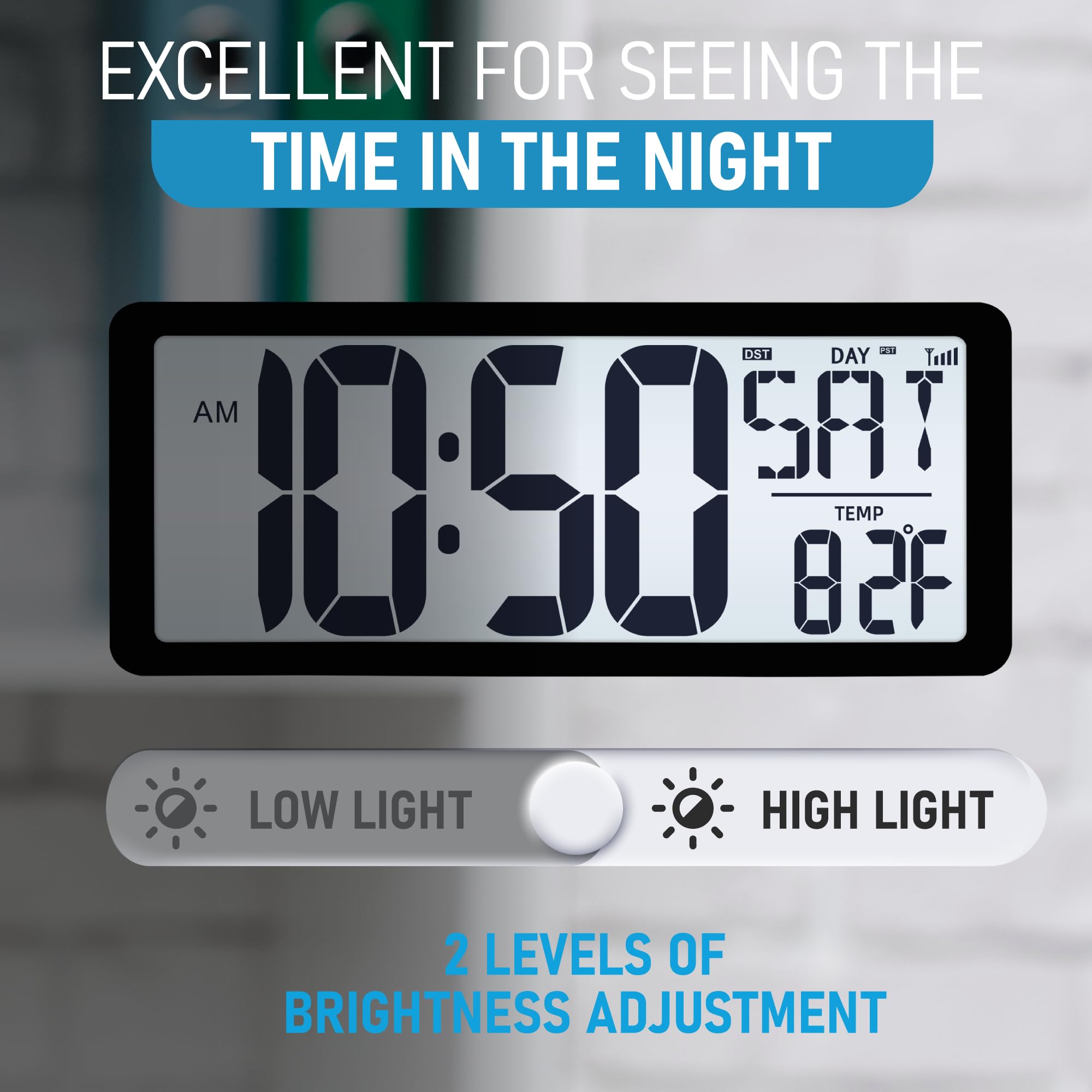 TXL horloge en situation salon design discret et utile