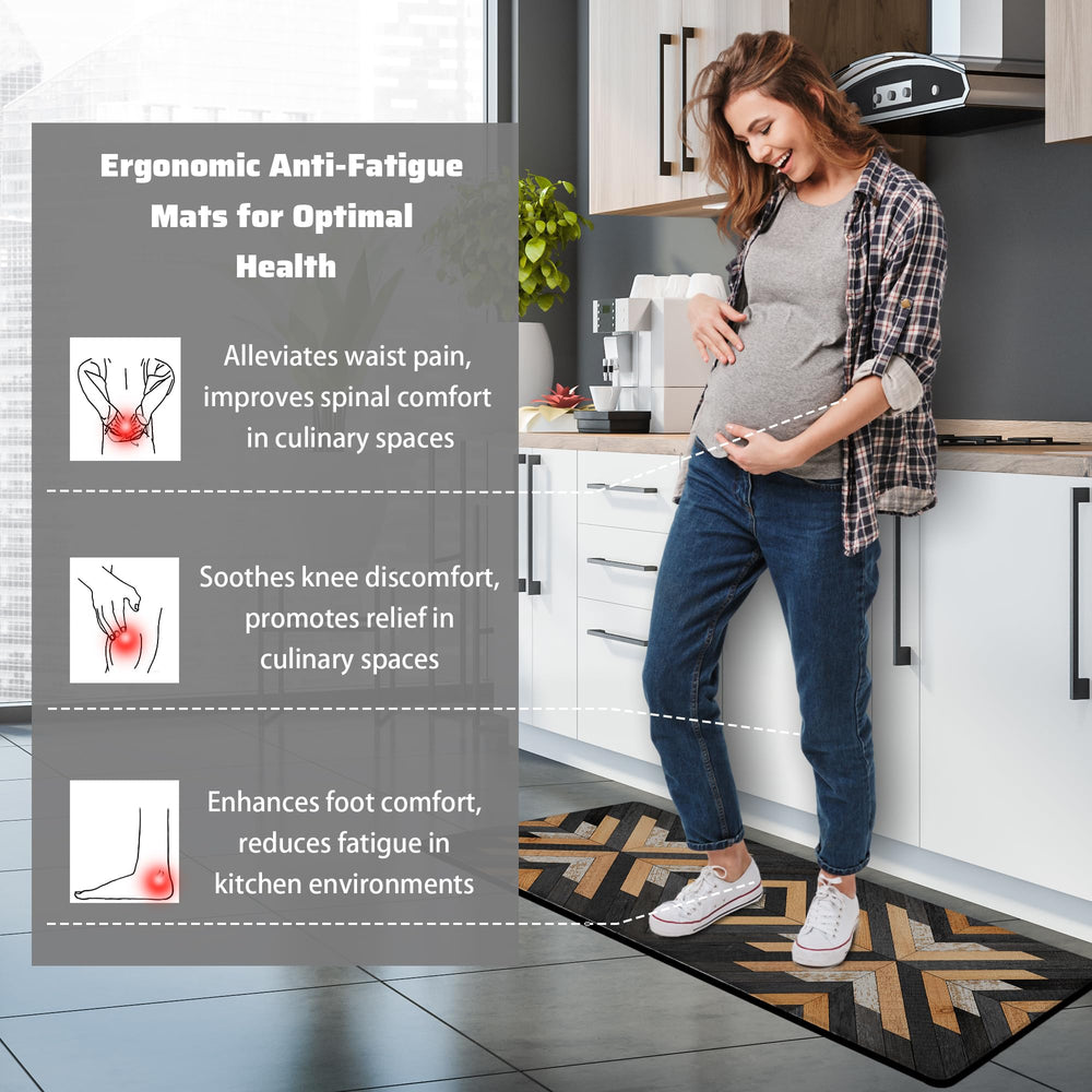 Tyrot tapis à côté d'une chaise, illustre taille et échelle pratique