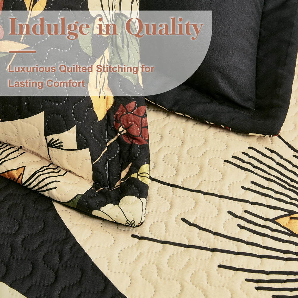 Tyrot deux taies assorties montrant la variation naturelle du motif