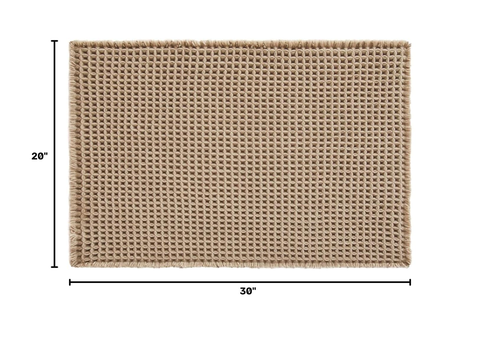 TYUU gros plan texture gaufrée, absorption rapide