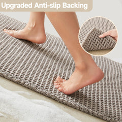 TYUU tapis en usage devant douche sécurise la sortie et évite glissades