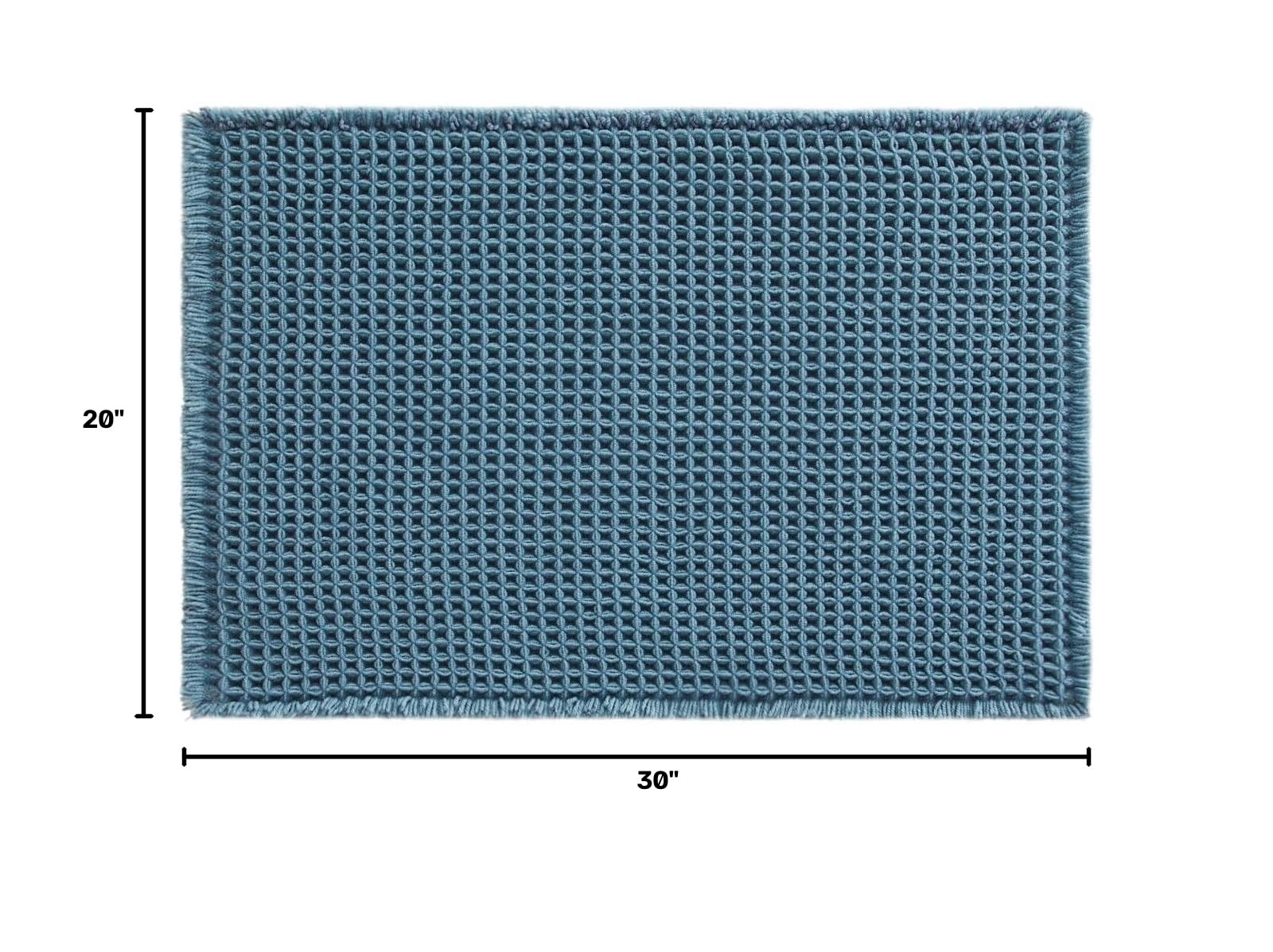 TYUU gros plan texture waffle absorbante, offre douceur et séchage rapide