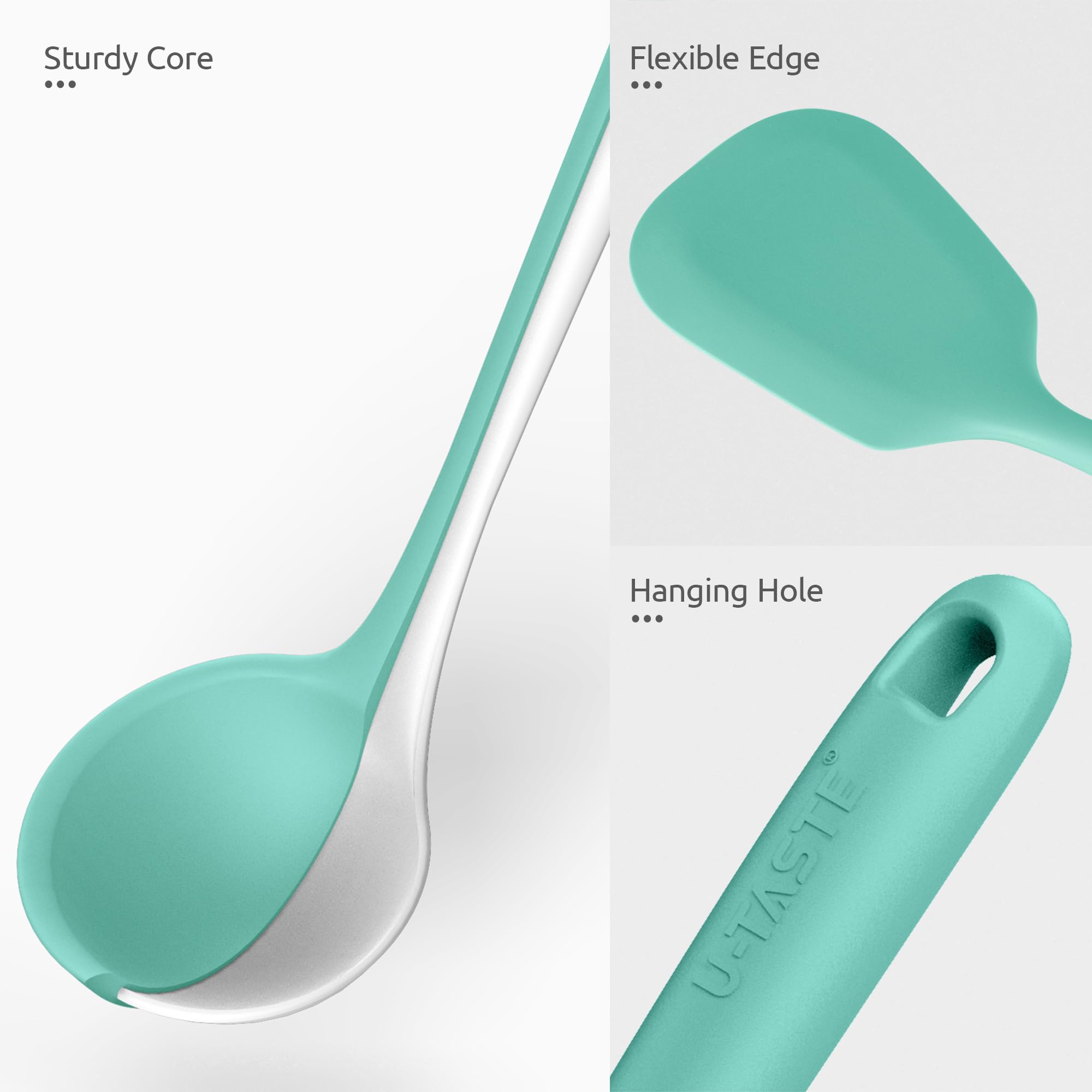 U-Taste comparaison de taille, longueur 34,5 cm pour grande vaisselle
