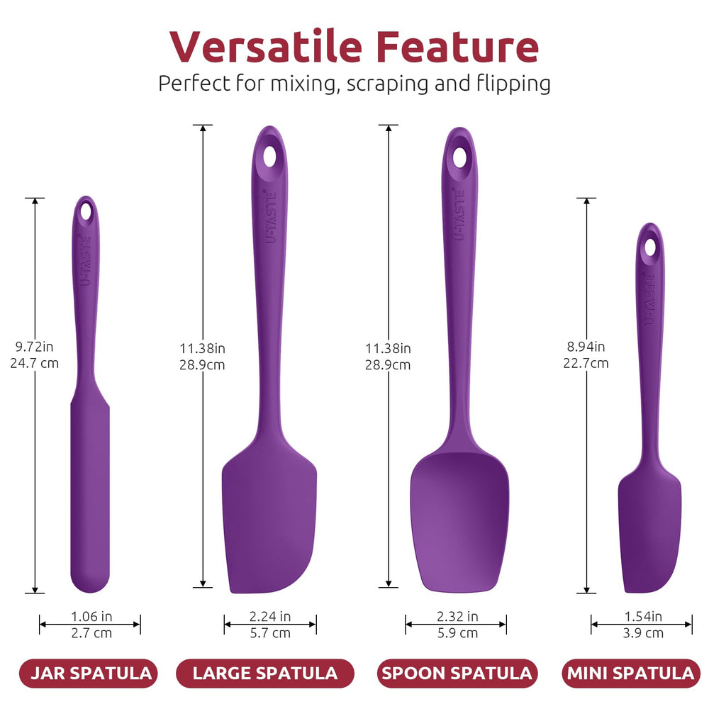 U-Taste quatre pièces disposées pour visualiser tailles complémentaires