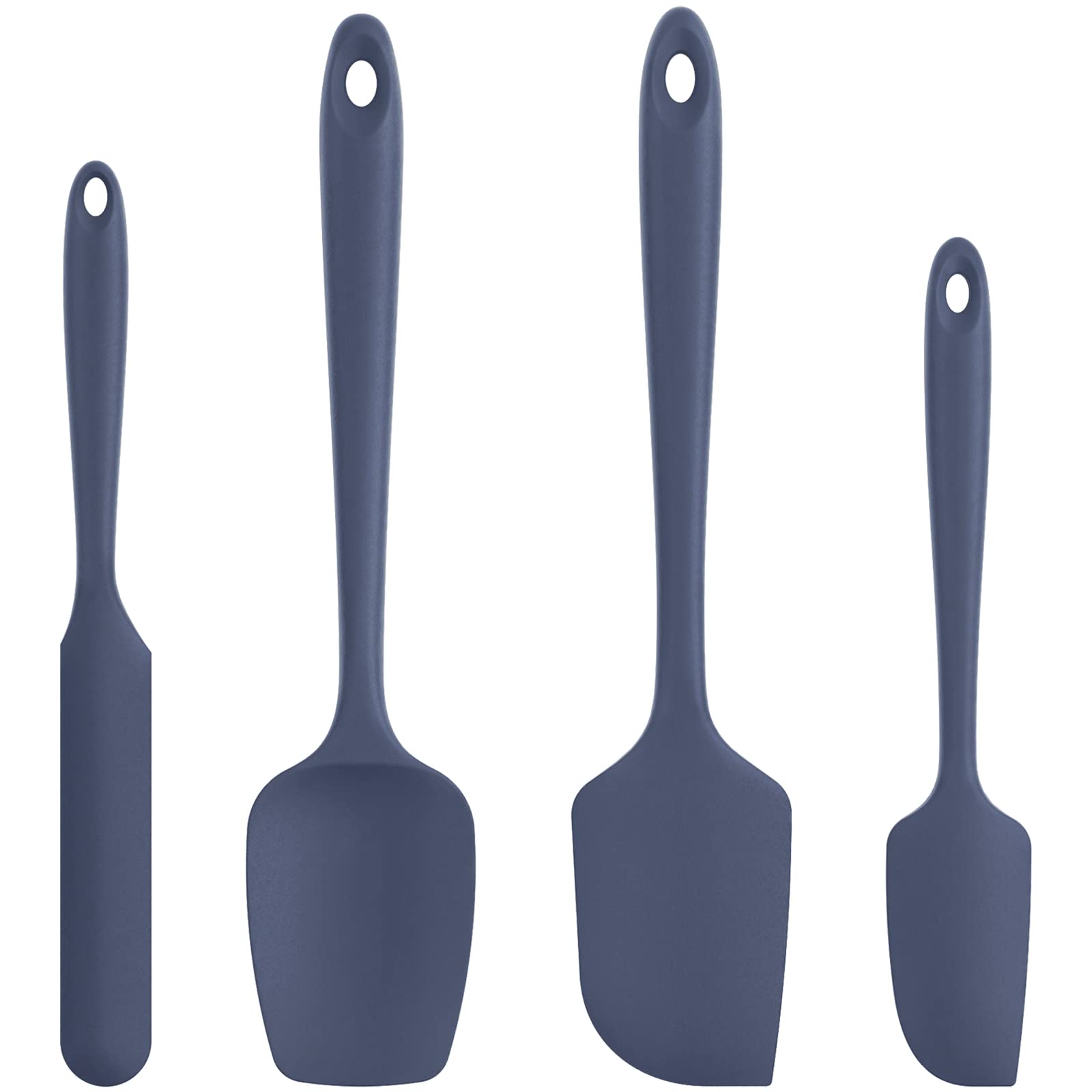U-Taste vue frontale du lot Midnight Blue montrant quatre spatules résistantes
