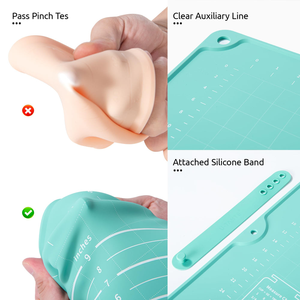 U-Taste accessoires inclus sac et élastique pour rangement pratique
