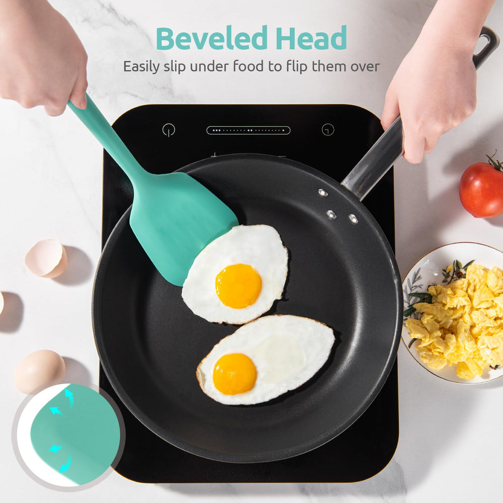 U-Taste lot de deux spatules Aqua Sky présenté côte à côte pour comparaison