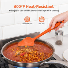 U-Taste spatule en action dans un bol facilitant le raclage efficace