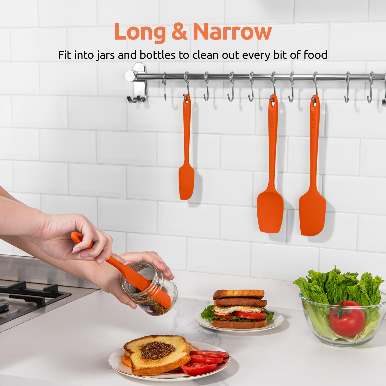 U-Taste set orange présenté dans une cuisine moderne facilitant routine