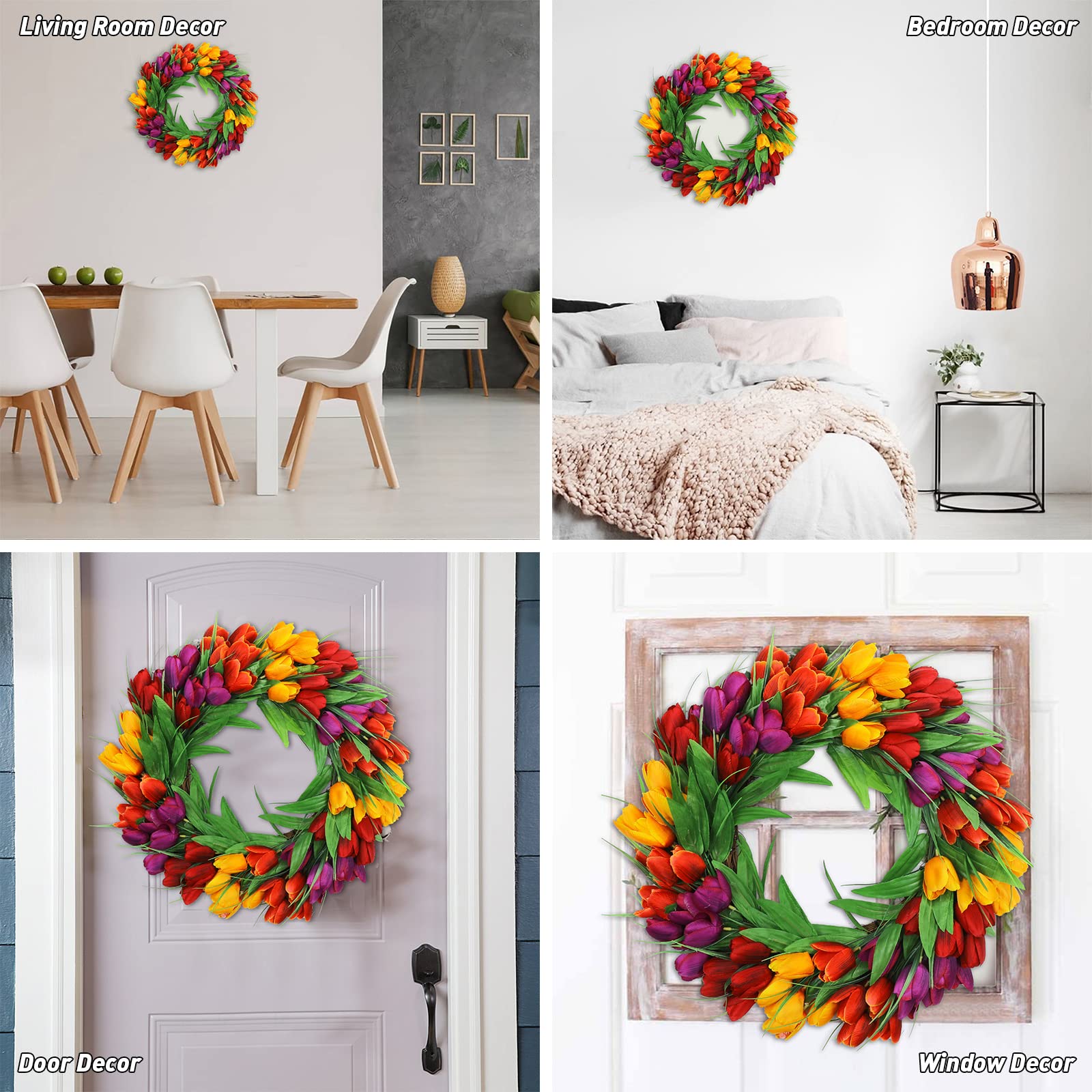 U'Artlines bouquet de tulipes assemble volume naturel et couleurs vives
