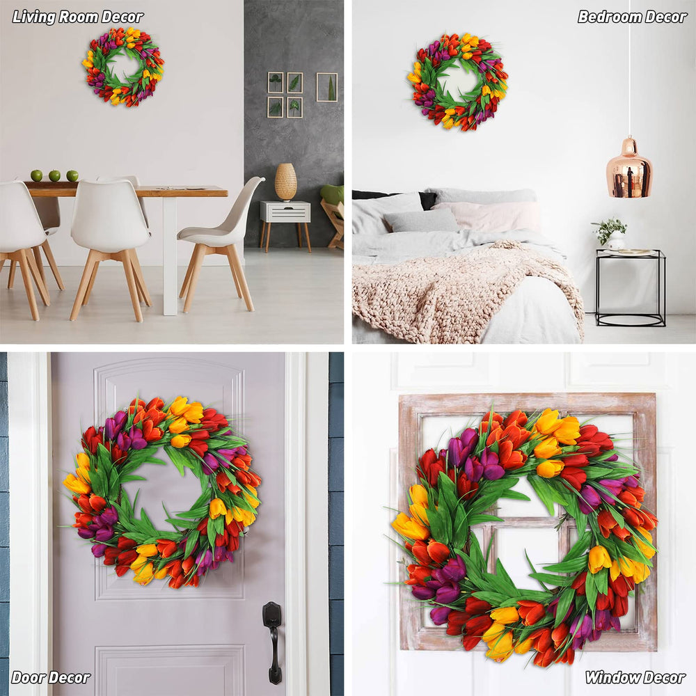 U'Artlines bouquet de tulipes assemble volume naturel et couleurs vives