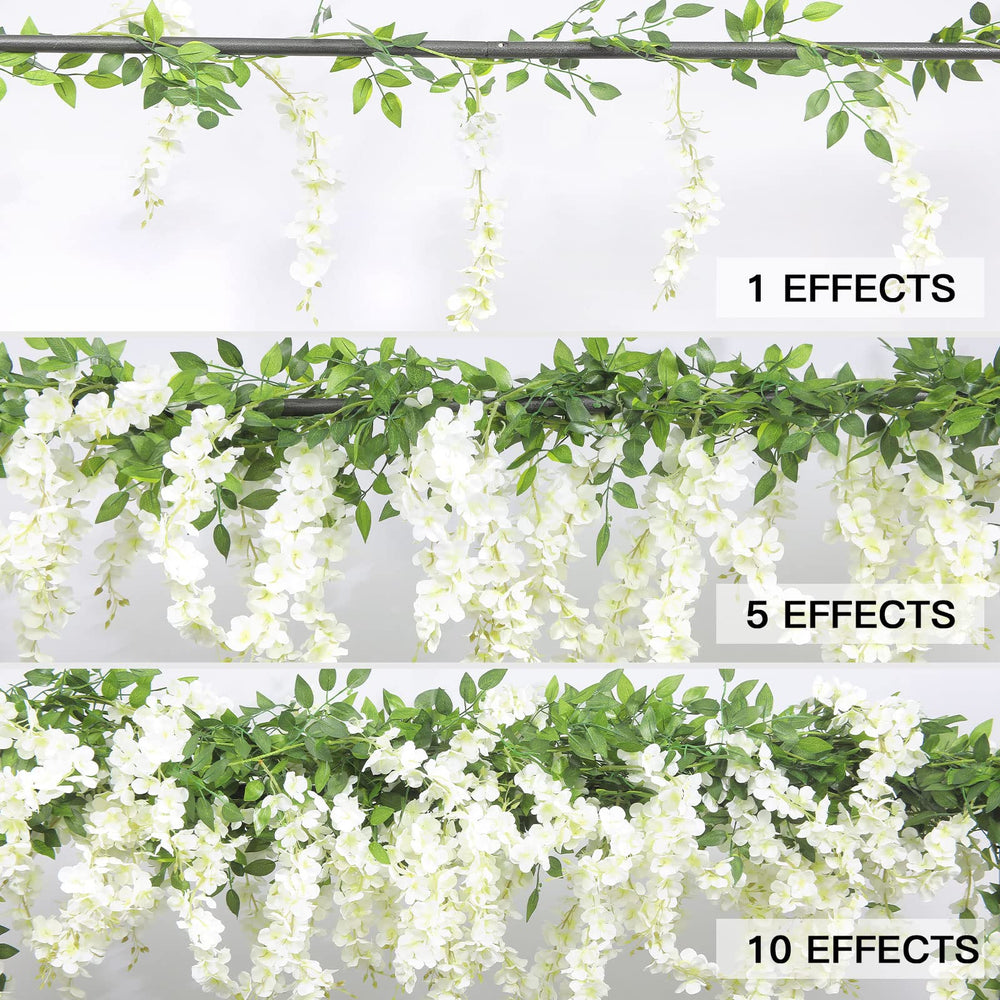 U'Artlines guirlande installée sur un arc de mariage pour effet romantique