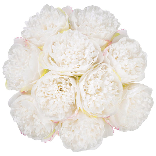U'Artlines bouquet devant montrant volume et tons crème blanc pour déco élégante