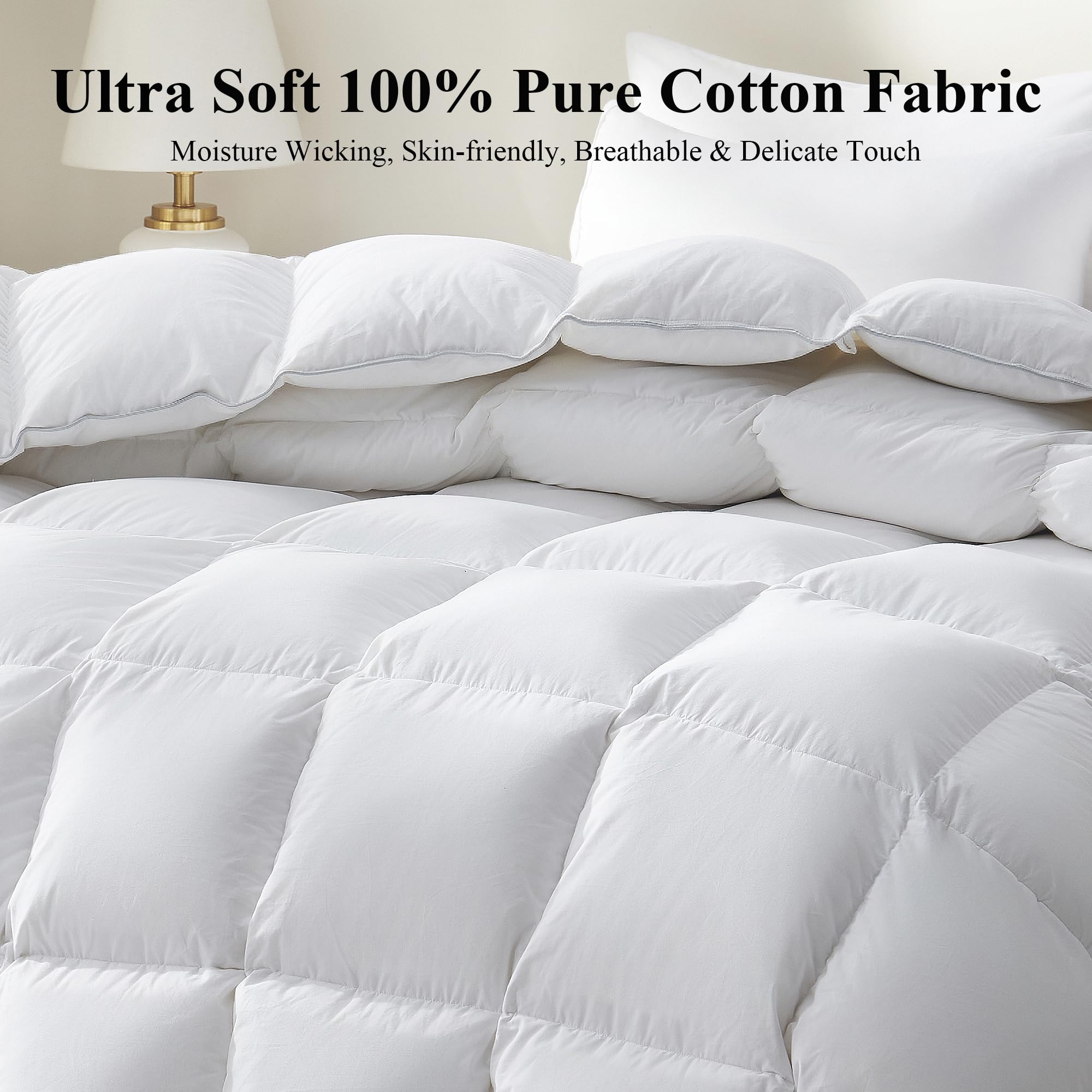 Ubauba texture housse 100% coton affichant douceur et respirabilité
