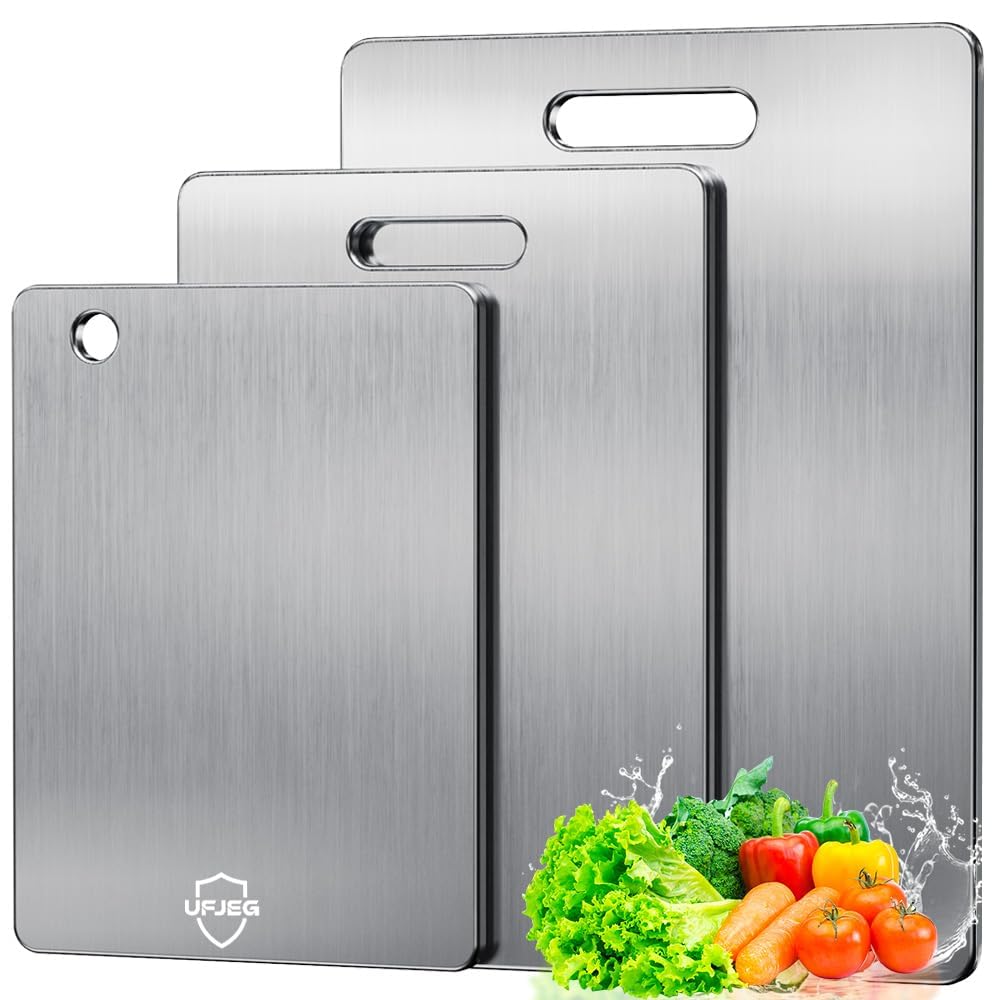 UFJEG planche titane face avant montrant surface durable et lisse