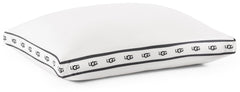 UGG oreiller Devon face avant montrant packaging et format standard bénéfice confort