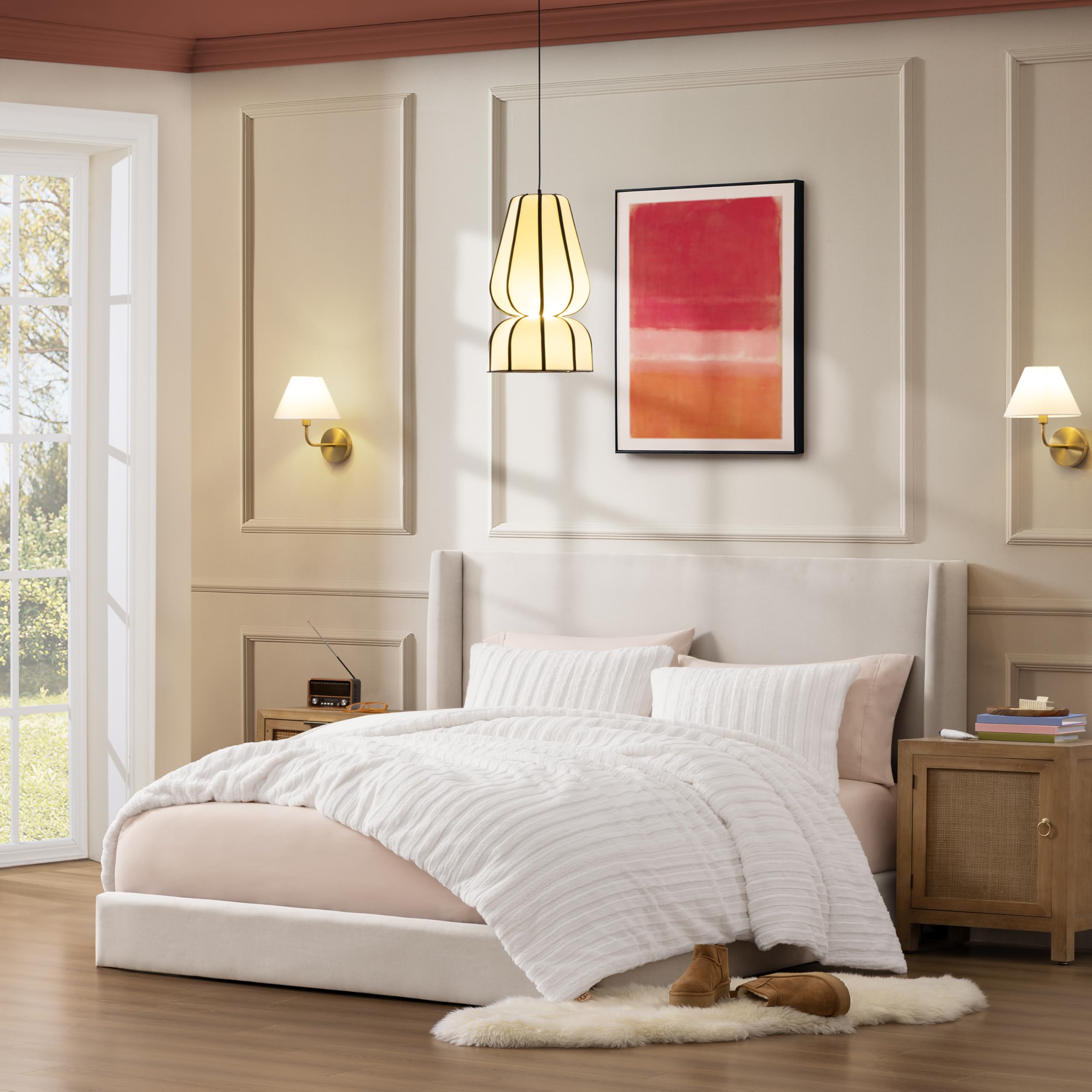 UGG coupe du garnissage, densité et maintien du volume