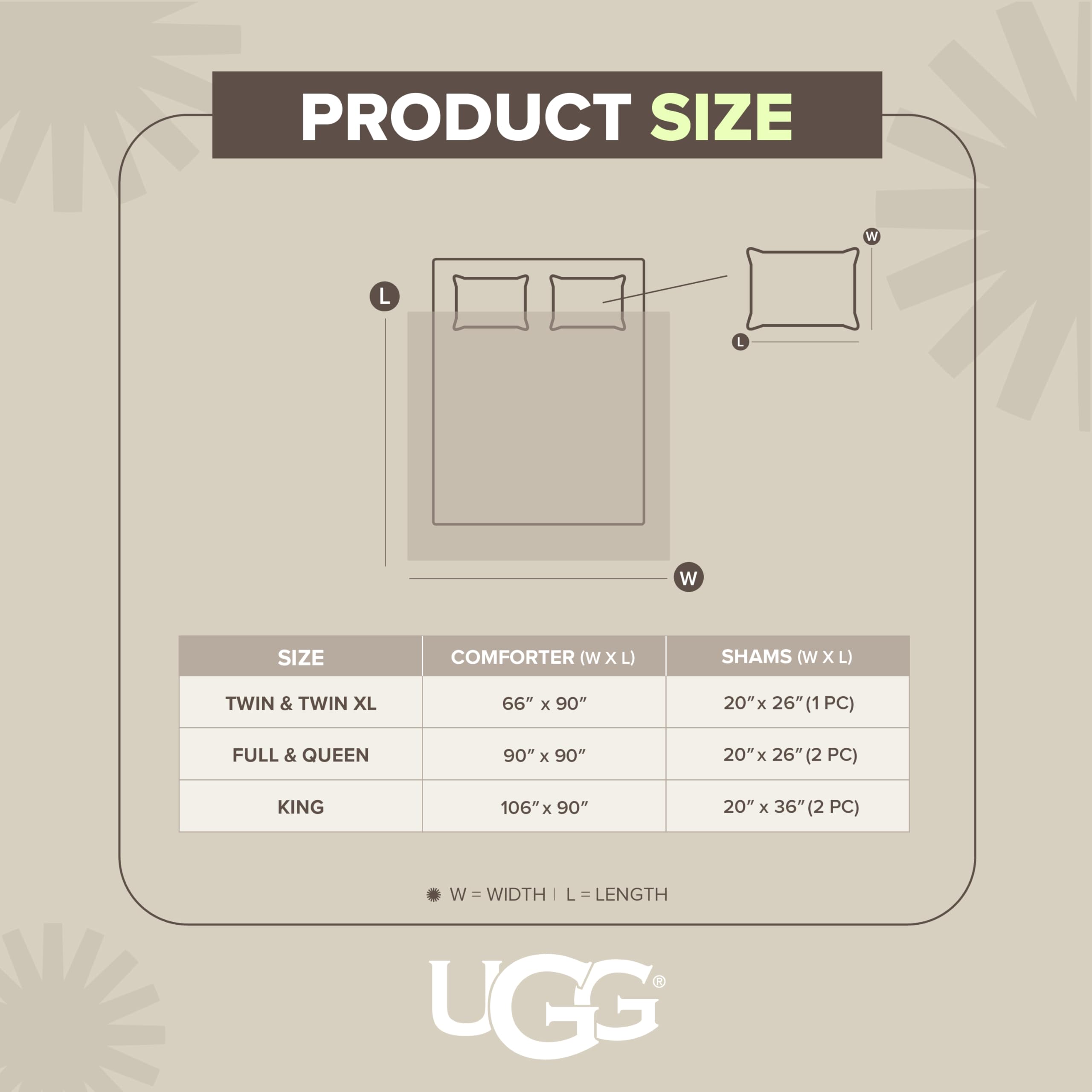 UGG texture du tissu pré-lavé offrant douceur et respirabilité