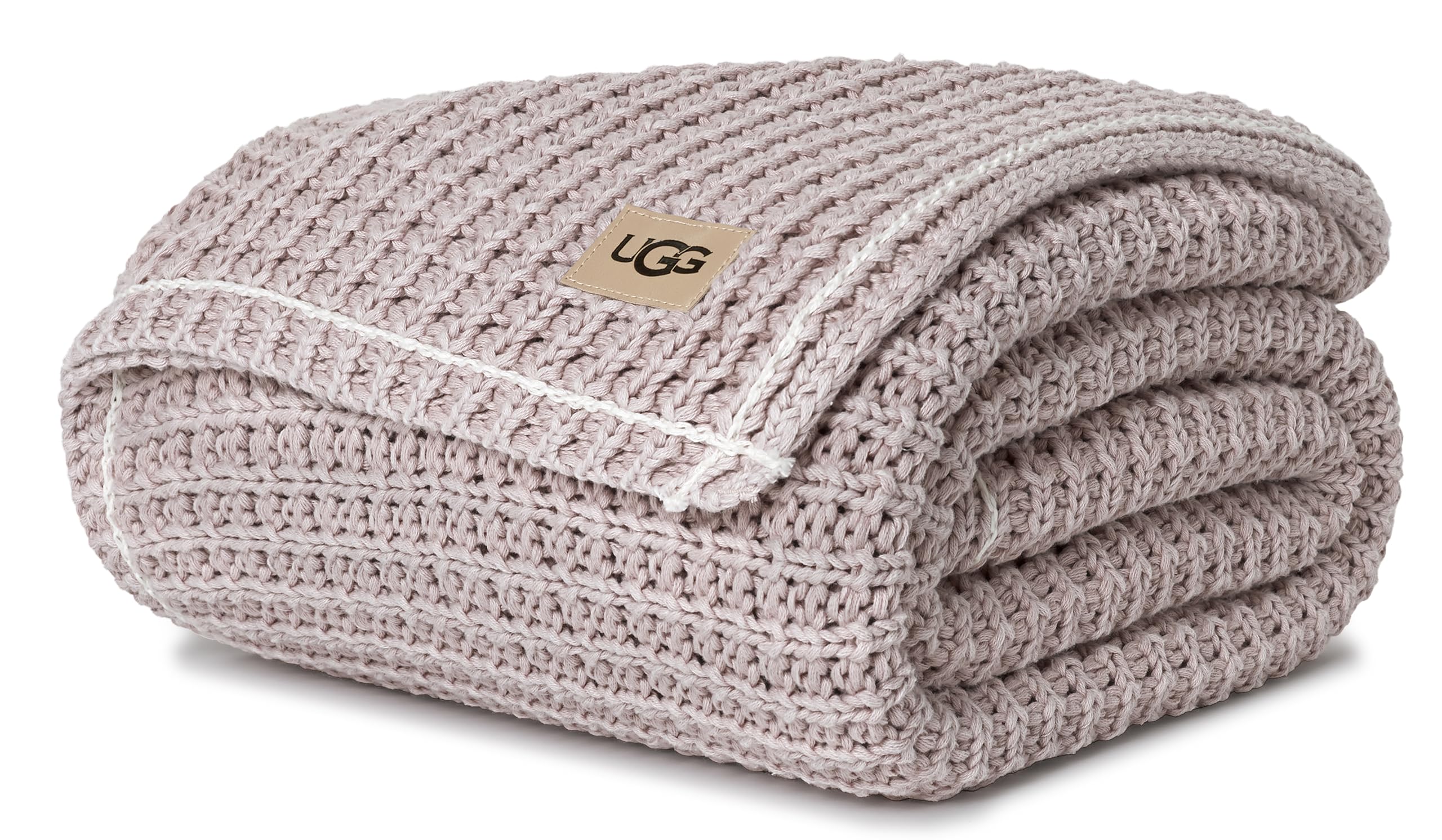 UGG plaid Luna vue avant, apporte confort et style rose