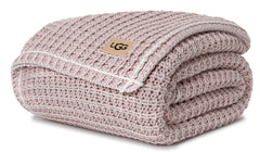 UGG plaid Luna vue avant, apporte confort et style rose