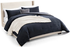 UGG couette bleu marine montrant finition et confort visible
