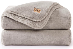 UGG plaid Whitecap face frontale apportant confort visuel et chaleur