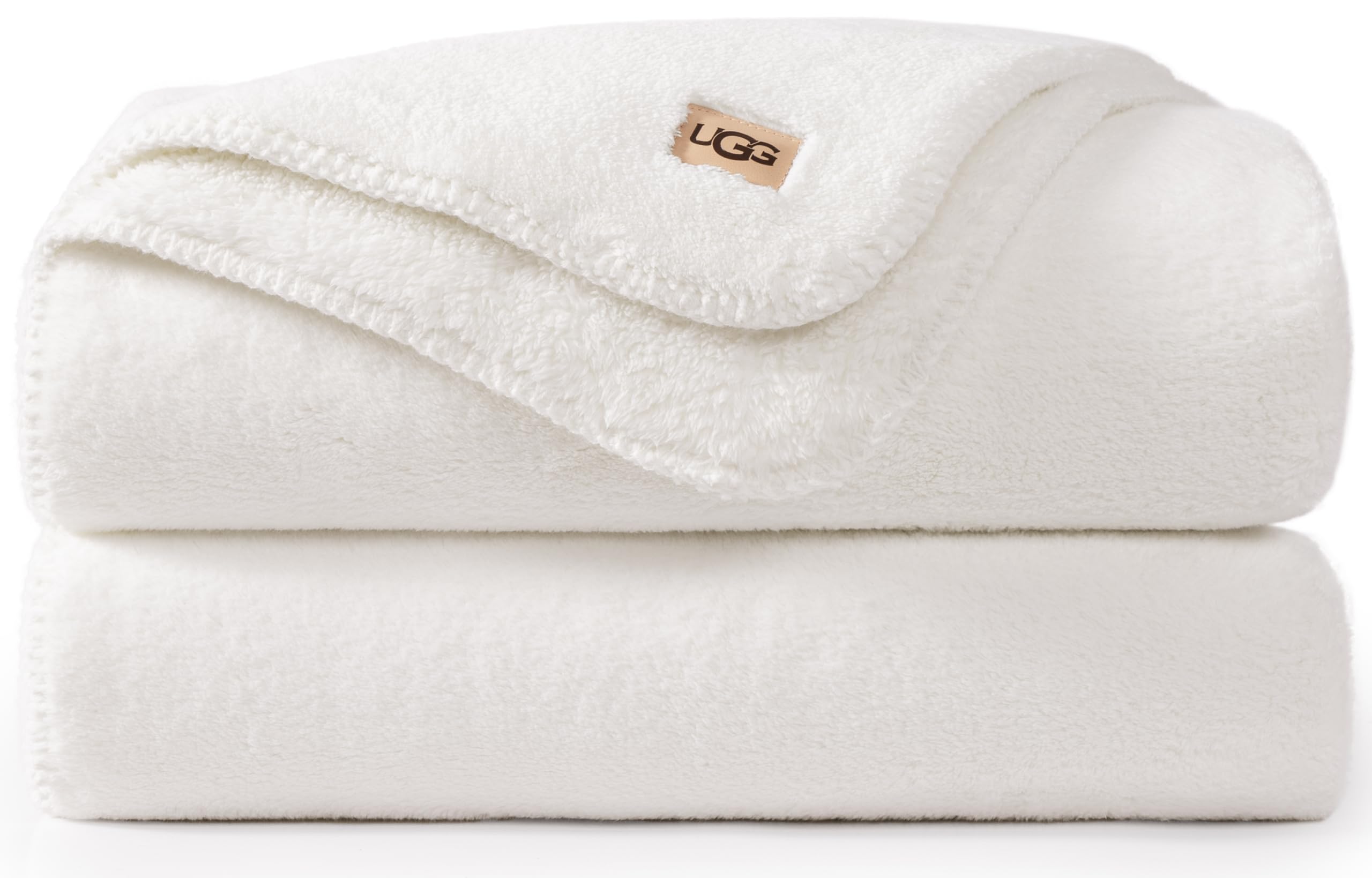 UGG Whitecap vue recto plié montrant design et finition, apporte élégance
