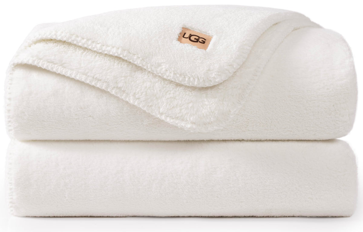 UGG Whitecap vue recto plié montrant design et finition, apporte élégance