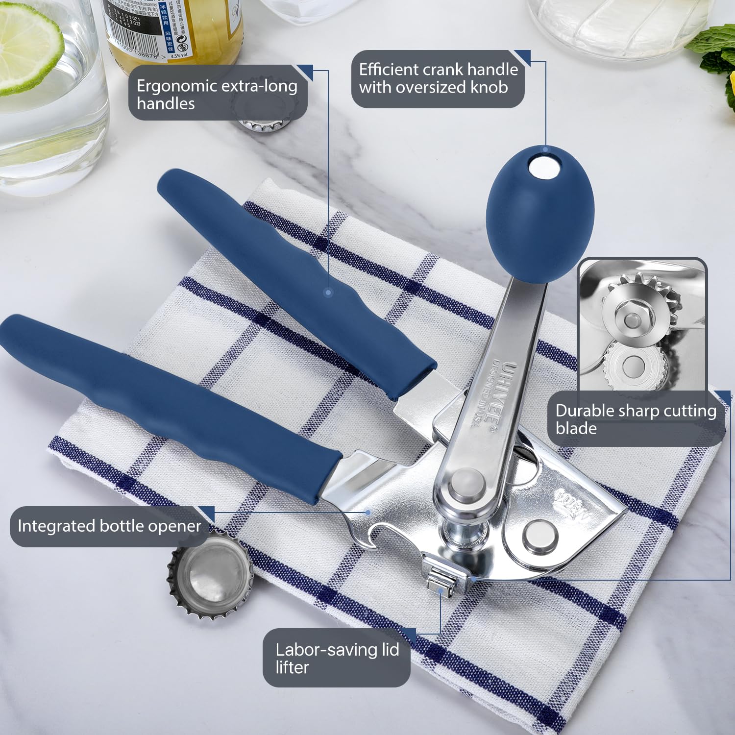 UHIYEE gros plan roue de coupe acier durable pour coupes nettes et durables