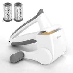 UHIYEE vue avant de la râpe blanche montrant la construction compacte bénéfice ergonomie