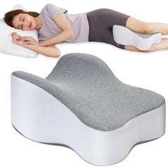 UJPFEO coussin genoux face avant montrant sa forme ergonomique et maintien