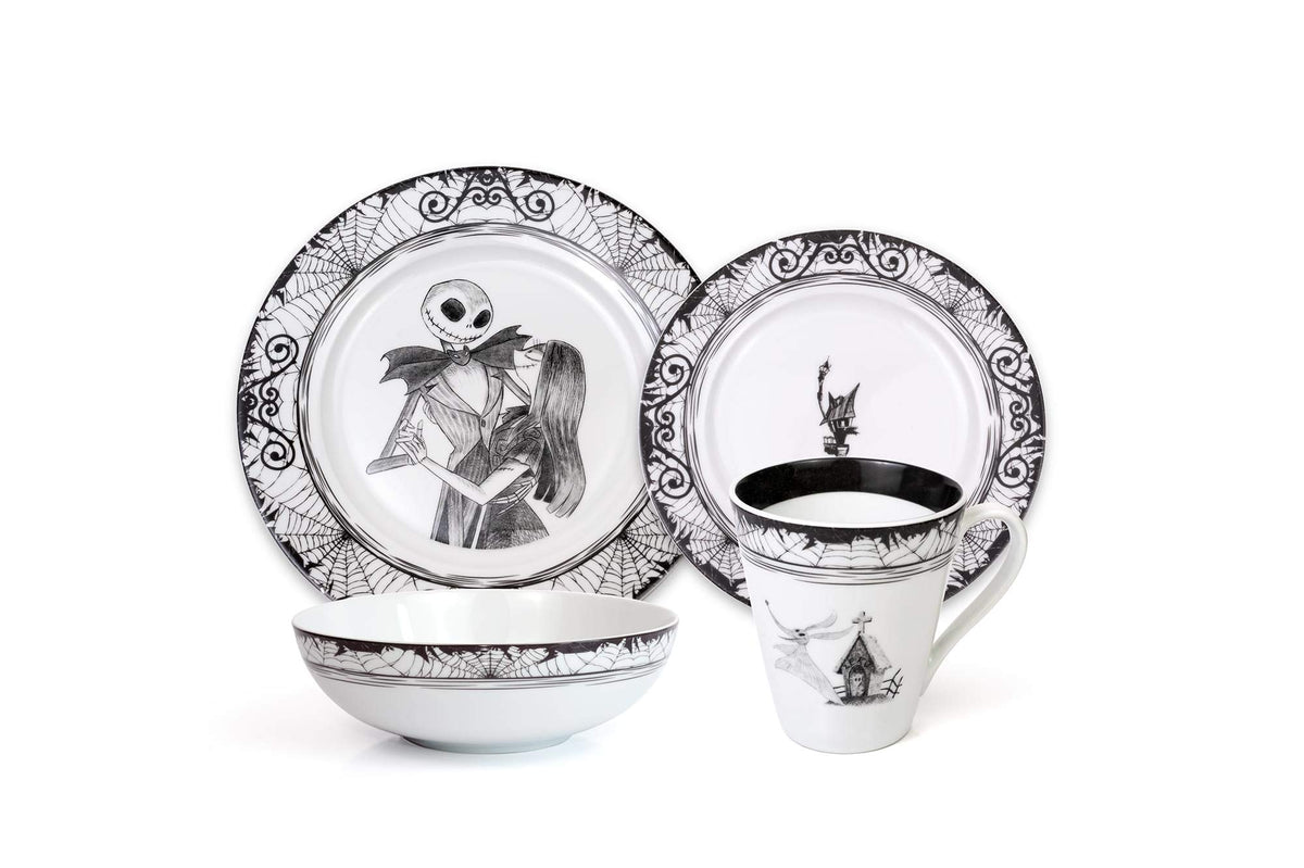 Ukonic assiette repas The Nightmare Before Christmas montrant design détaillé et durabilité