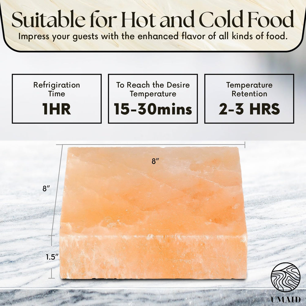 UMAID gros plan sur texture du sel, bénéfice surface naturelle pour cuisson