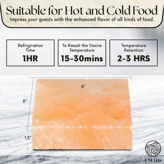UMAID gros plan sur texture du sel, bénéfice surface naturelle pour cuisson