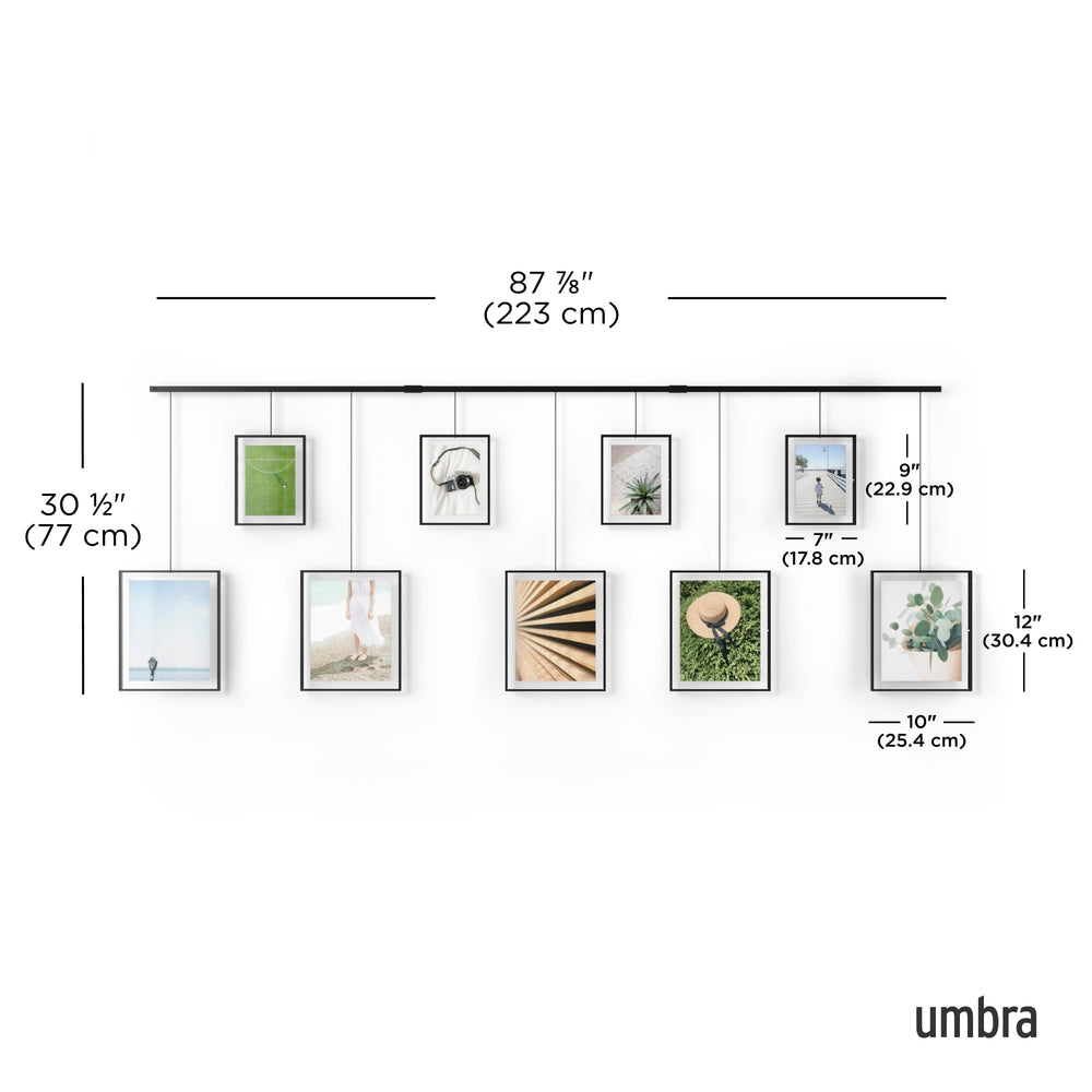 Umbra : détails des cadres 20×25 et 13×18, simplicité pour changer photos