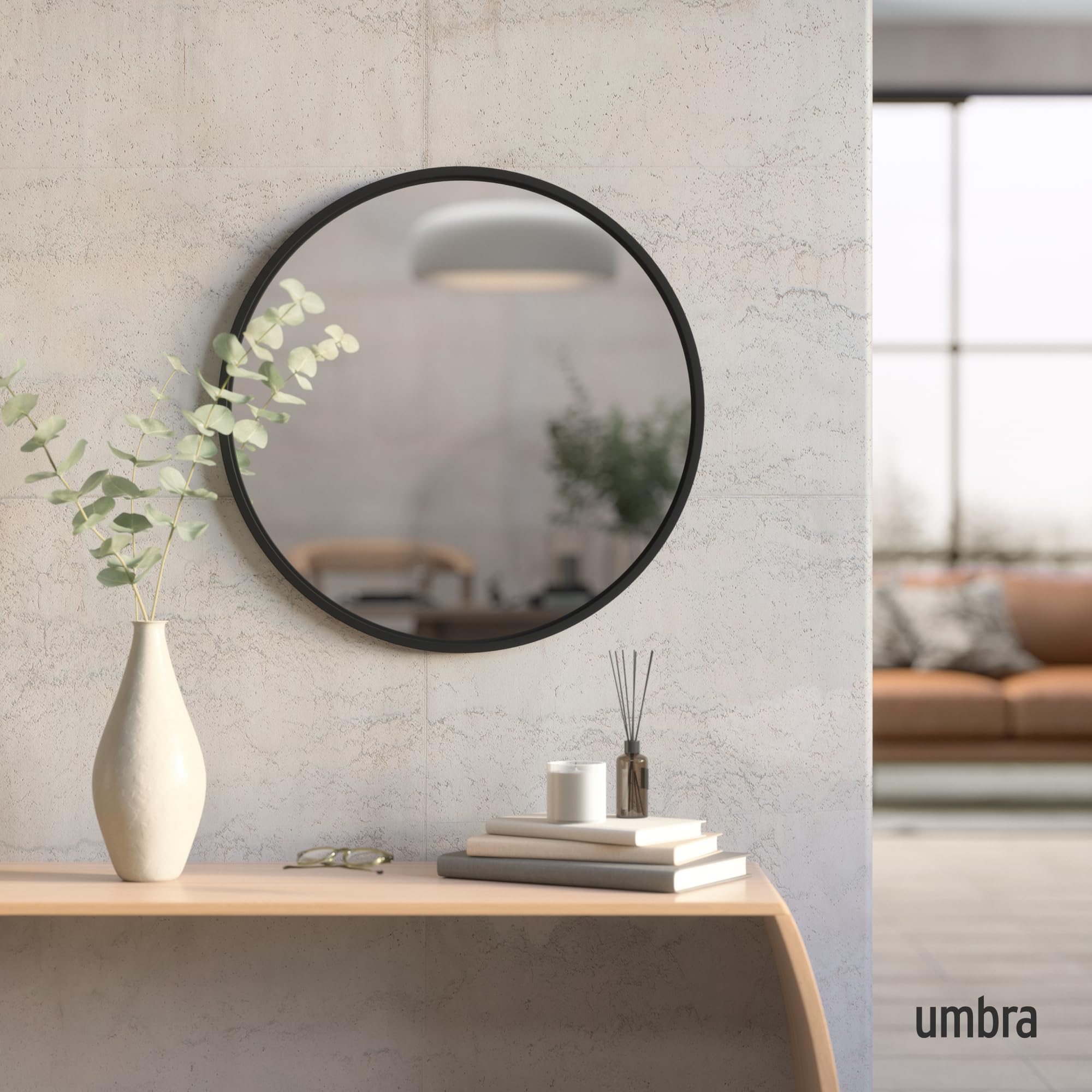 Umbra Hub détail du cadre en caoutchouc pour protection durable