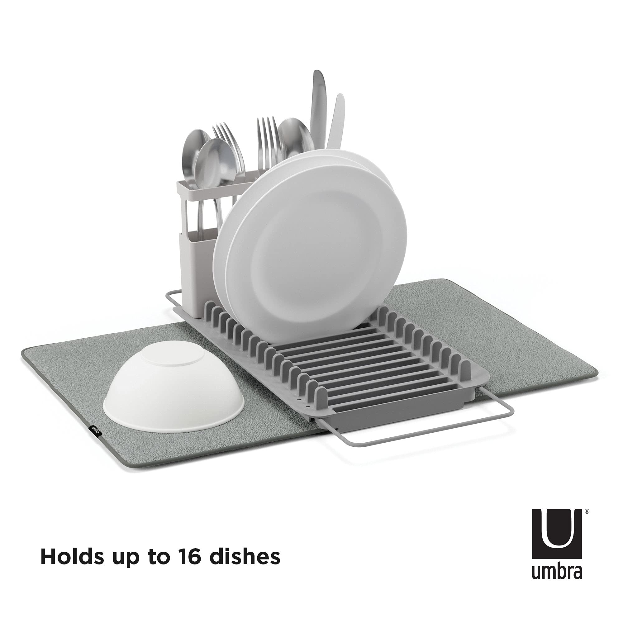 Umbra Udry bras extensibles installés sur évier ajustables à votre lavabo