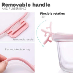 UMEIED détail du couvercle avec joint en silicone garantissant étanchéité