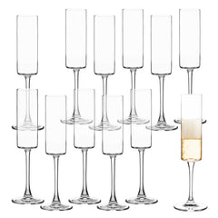 UMEIED flûtes face avant montrant design élégant et présentation raffinée