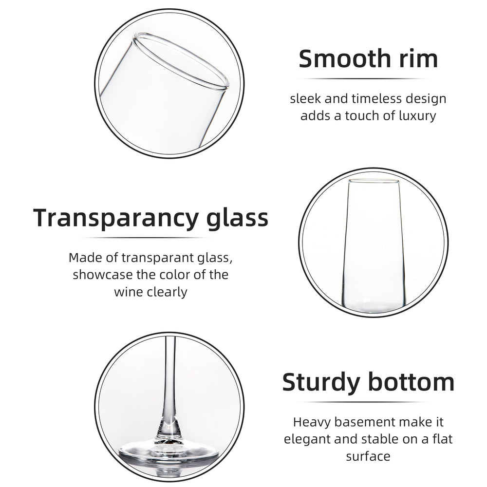 UMEIED gros plan sur la clarté du verre soulignant la visibilité des bulles