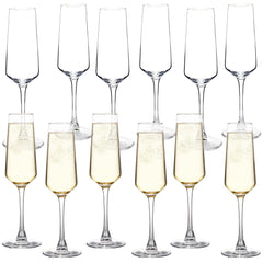 UMEIED flûtes paquet avant montrant l’ensemble de 12 verres et l’élégance