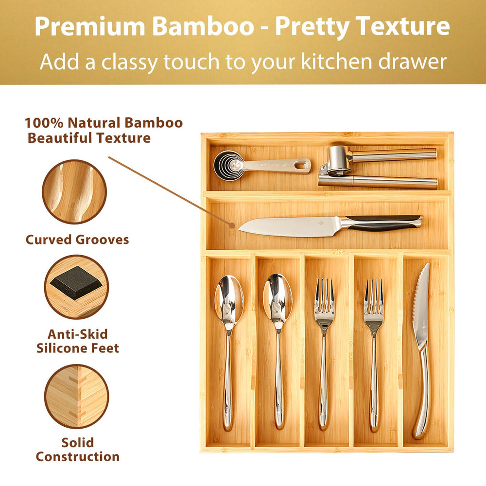 Umilife gros plan sur le grain de bambou durable et résistant aux rayures