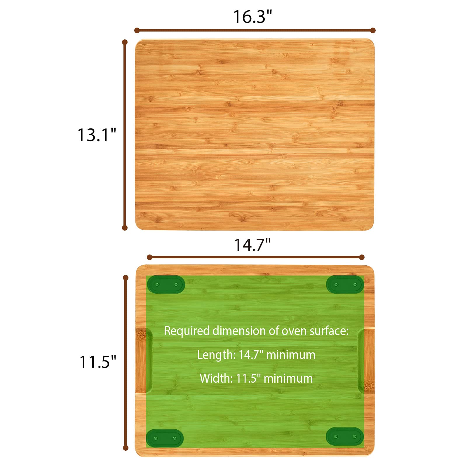 Umilife planche texture bambou détaillée montrant durabilité et élégance