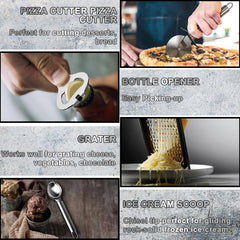 Umite Chef comparaison taille dans une main, prise en main confortable