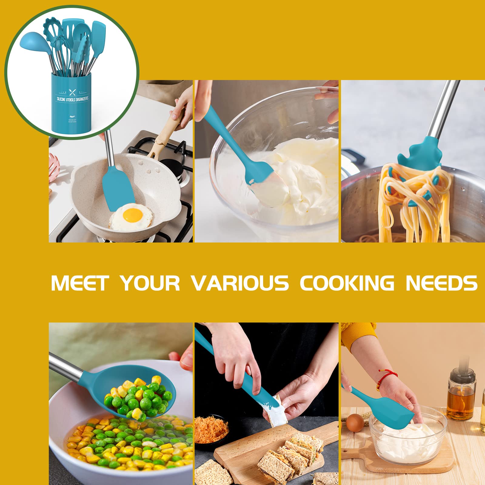 Umite Chef comparaison taille montrant proportions pratiques et rangement facile