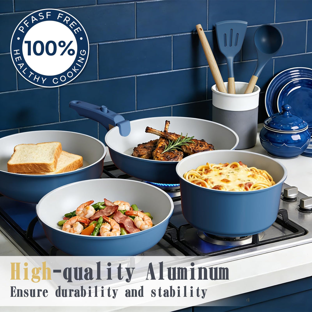 Umite Chef couvercles en verre avec joint silicone pour surveiller et conserver