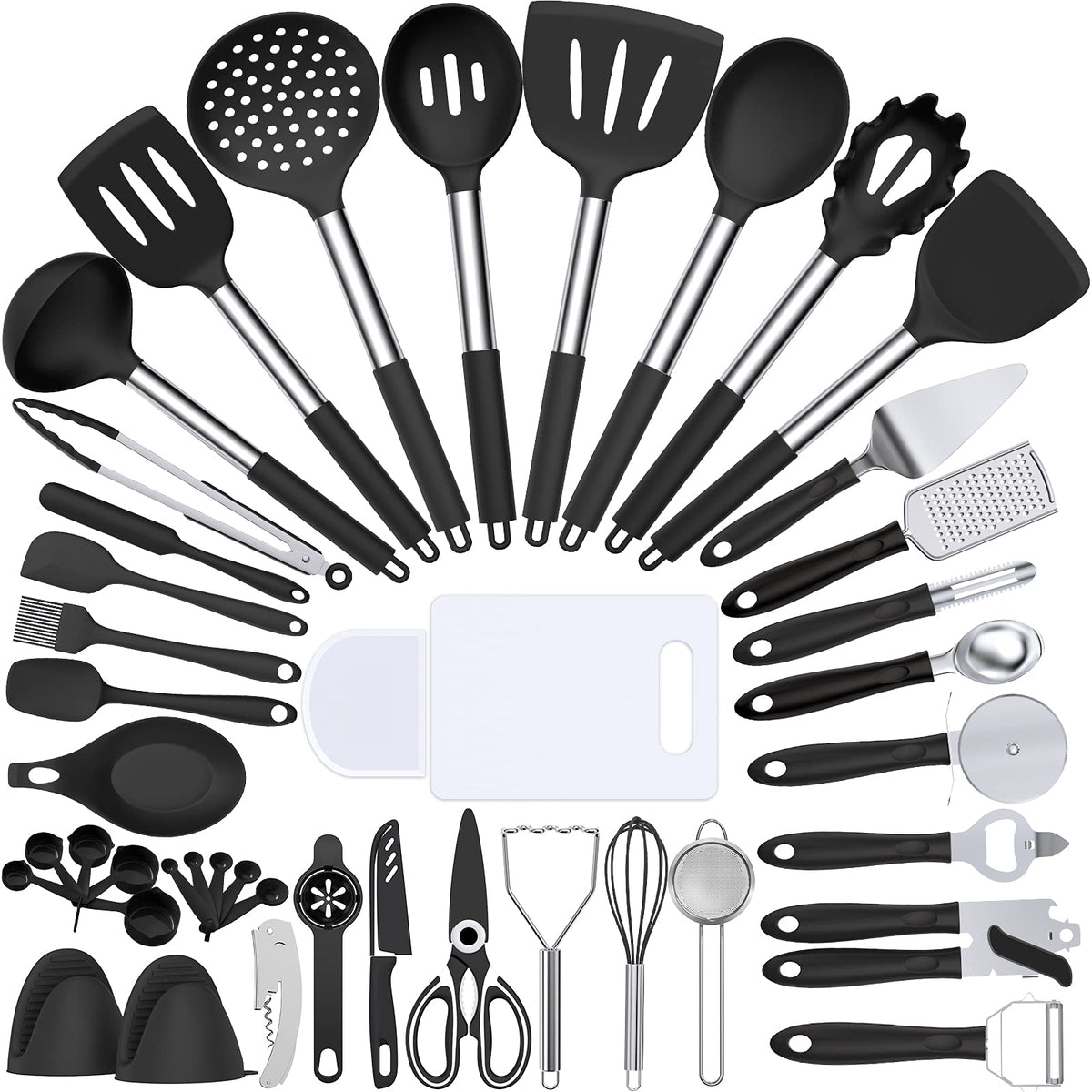 Umite Chef vue d'ensemble du coffret 43 pièces pratique et complet